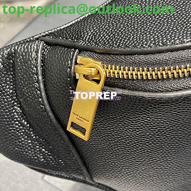 Replica YSL Saint Laurent Cassandre Classic Belt Bag In Grain De Poudre Embossed Leather 589959 Black 5 Replica YSL Saint Laurent Cassandre Classic Belt Bag In Grain De Poudre Embossed Leather 589959 Black 5