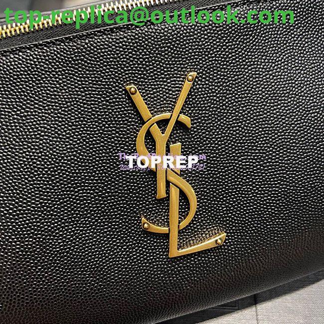 Replica YSL Saint Laurent Cassandre Classic Belt Bag In Grain De Poudre Embossed Leather 589959 Black 6 Replica YSL Saint Laurent Cassandre Classic Belt Bag In Grain De Poudre Embossed Leather 589959 Black 6