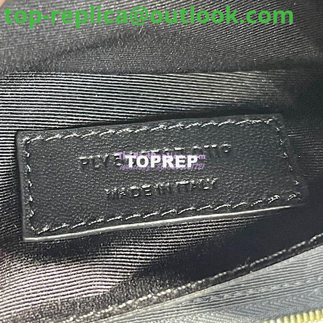 Replica YSL Saint Laurent Cassandre Classic Belt Bag In Grain De Poudre Embossed Leather 589959 Black 9 Replica YSL Saint Laurent Cassandre Classic Belt Bag In Grain De Poudre Embossed Leather 589959 Black 9