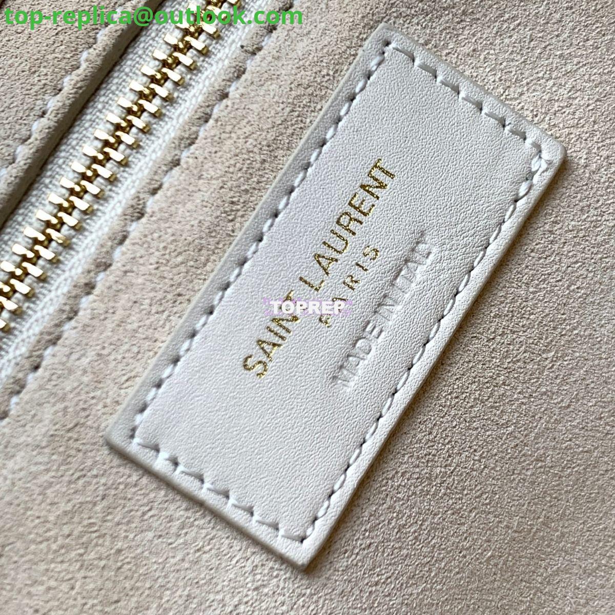 Replica YSL Saint Laurent Le 5 à 7 in ivory python hobo bag 657228 10 Replica YSL Saint Laurent Le 5 à 7 in ivory python hobo bag 657228 10