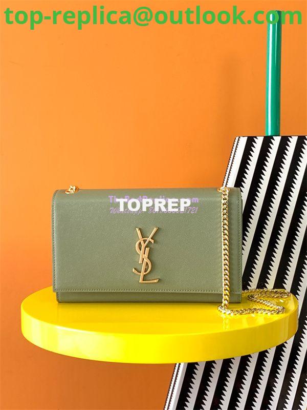 Replica YSL Saint Laurent Classic Medium Kate In Grained De Poudre Textured Leather Avocado Green Replica YSL Saint Laurent Classic Medium Kate In Grained De Poudre Textured Leather Avocado Green