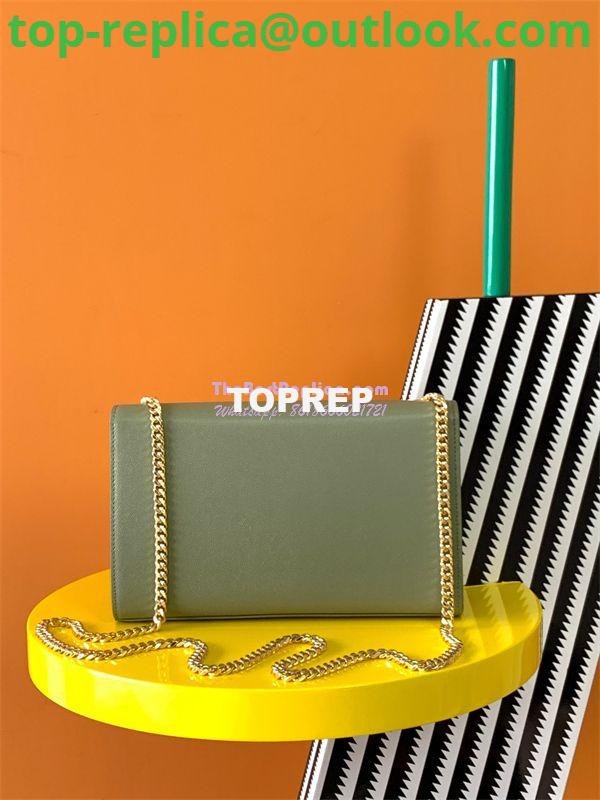 Replica YSL Saint Laurent Classic Medium Kate In Grained De Poudre Textured Leather Avocado Green 5 Replica YSL Saint Laurent Classic Medium Kate In Grained De Poudre Textured Leather Avocado Green 5