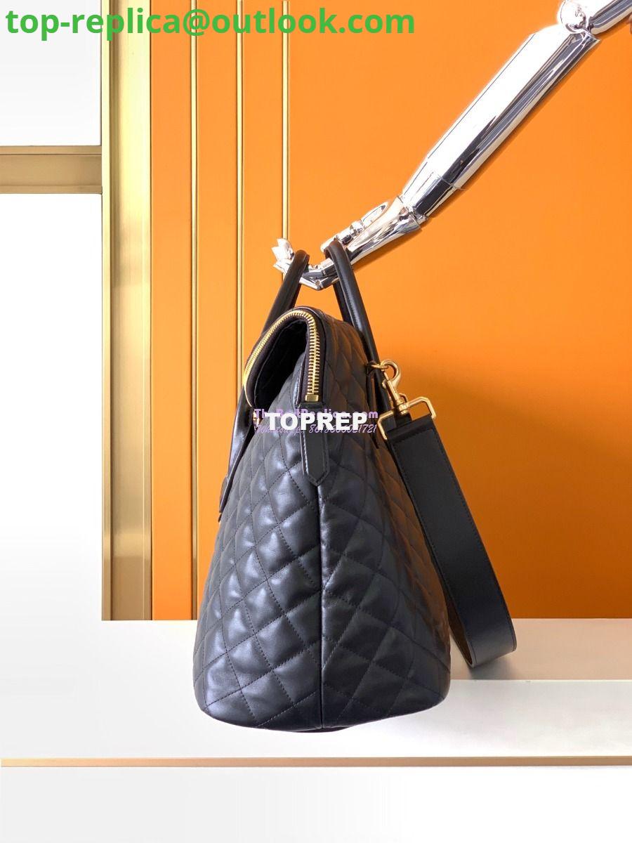 Replica YSL Saint Laurent ES Giant travel bag in quilted leather 736009 10 Replica YSL Saint Laurent ES Giant travel bag in quilted leather 736009 10