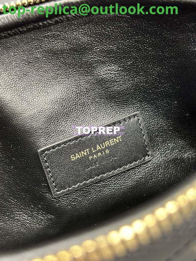 Replica YSL Saint Laurent Gaby Chain Pouch In Quilted Lambskin 7336671 Black 8 Replica YSL Saint Laurent Gaby Chain Pouch In Quilted Lambskin 7336671 Black 8