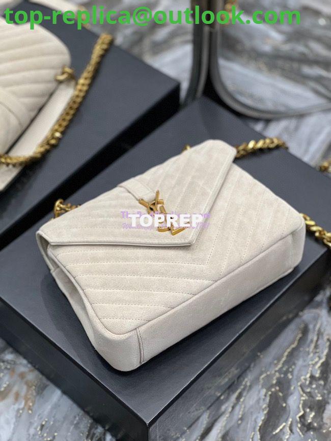 Replica YSL Saint Laurent College Medium In Suede Calfskin 600279 Light Beige 6 Replica YSL Saint Laurent College Medium In Suede Calfskin 600279 Light Beige 6