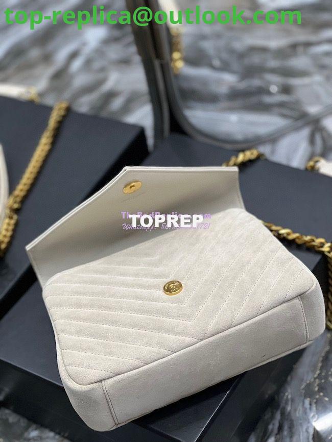 Replica YSL Saint Laurent College Medium In Suede Calfskin 600279 Light Beige 7 Replica YSL Saint Laurent College Medium In Suede Calfskin 600279 Light Beige 7