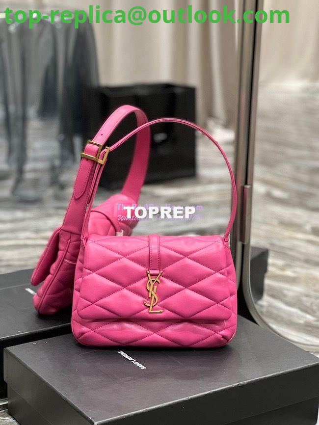 Replica YSL Saint Laurent Le 57 Shoulder Bag In Quilted Lambskin 698567 Rosy Replica YSL Saint Laurent Le 57 Shoulder Bag In Quilted Lambskin 698567 Rosy