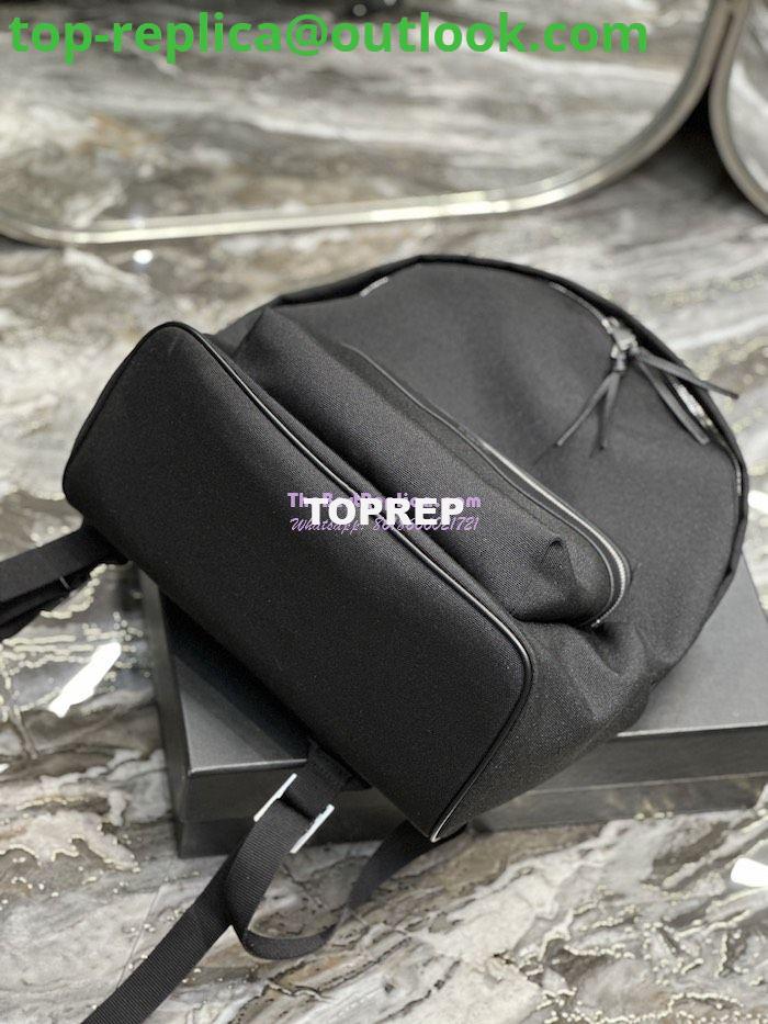 Replica YSL Saint Laurent Embroidered City Backpack In Canvas 534968 12 Replica YSL Saint Laurent Embroidered City Backpack In Canvas 534968 12