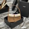 Replica YSL Saint Laurent Lou Camera Bag In Merino Shearling 612544 Natural 14