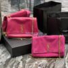 Replica YSL Saint Laurent Sade Pouch In Quilted Lambskin 6967791 Black 14