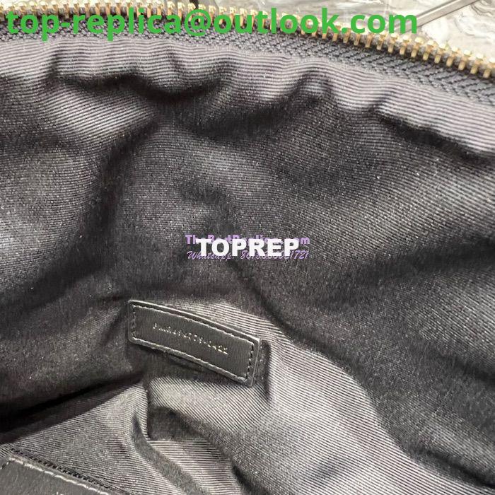 Replica YSL Saint Laurent Sade Pouch In Quilted Lambskin 6967791 Black 10 Replica YSL Saint Laurent Sade Pouch In Quilted Lambskin 6967791 Black 10