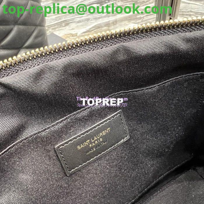 Replica YSL Saint Laurent Sade Pouch In Quilted Lambskin 6967791 Black 11 Replica YSL Saint Laurent Sade Pouch In Quilted Lambskin 6967791 Black 11