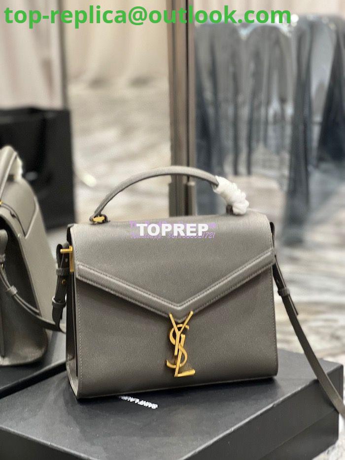 Replica YSL Saint Laurent Cassandra Medium Top Handle In Grain de poudre 578000 Fog 2 Replica YSL Saint Laurent Cassandra Medium Top Handle In Grain de poudre 578000 Fog 2
