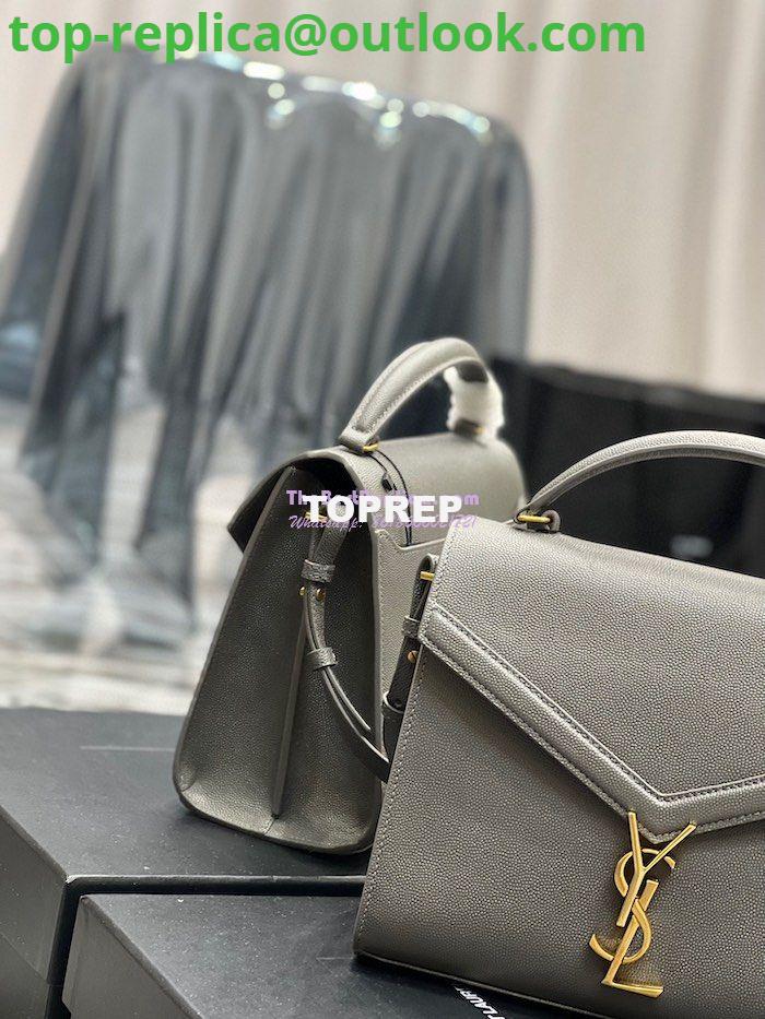 Replica YSL Saint Laurent Cassandra Medium Top Handle In Grain de poudre 578000 Fog 4 Replica YSL Saint Laurent Cassandra Medium Top Handle In Grain de poudre 578000 Fog 4