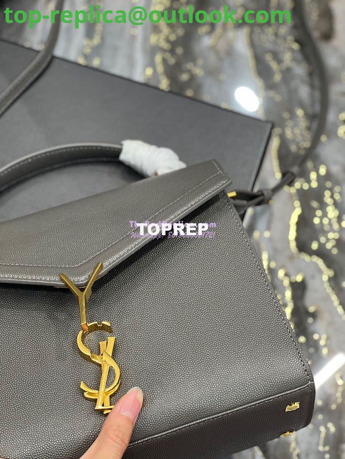 Replica YSL Saint Laurent Cassandra Medium Top Handle In Grain de poudre 578000 Fog 9 Replica YSL Saint Laurent Cassandra Medium Top Handle In Grain de poudre 578000 Fog 9
