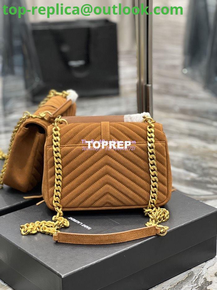 Replica YSL Saint Laurent College Medium Chain Bag In Light Suede With Fringes 531705 Cinnamon 9 Replica YSL Saint Laurent College Medium Chain Bag In Light Suede With Fringes 531705 Cinnamon 9