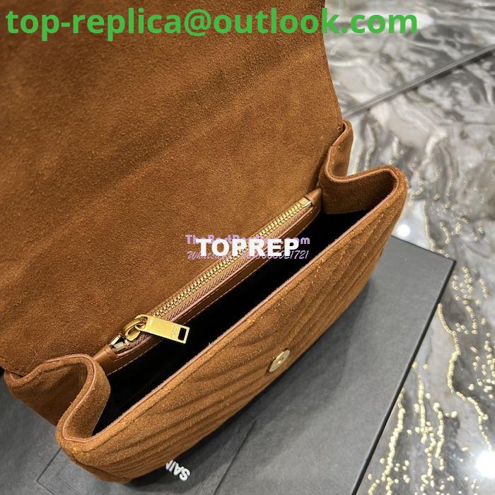 Replica YSL Saint Laurent College Medium Chain Bag In Light Suede With Fringes 531705 Cinnamon 10 Replica YSL Saint Laurent College Medium Chain Bag In Light Suede With Fringes 531705 Cinnamon 10