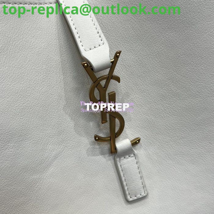 Replica YSL Saint Laurent Le 5 À 7 Soft Small Hobo Bag In Smooth Leather 713938 Blanc 5 Replica YSL Saint Laurent Le 5 À 7 Soft Small Hobo Bag In Smooth Leather 713938 Blanc 5