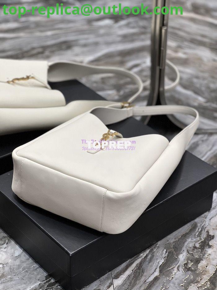 Replica YSL Saint Laurent Le 5 À 7 Soft Small Hobo Bag In Smooth Leather 713938 Blanc 11 Replica YSL Saint Laurent Le 5 À 7 Soft Small Hobo Bag In Smooth Leather 713938 Blanc 11