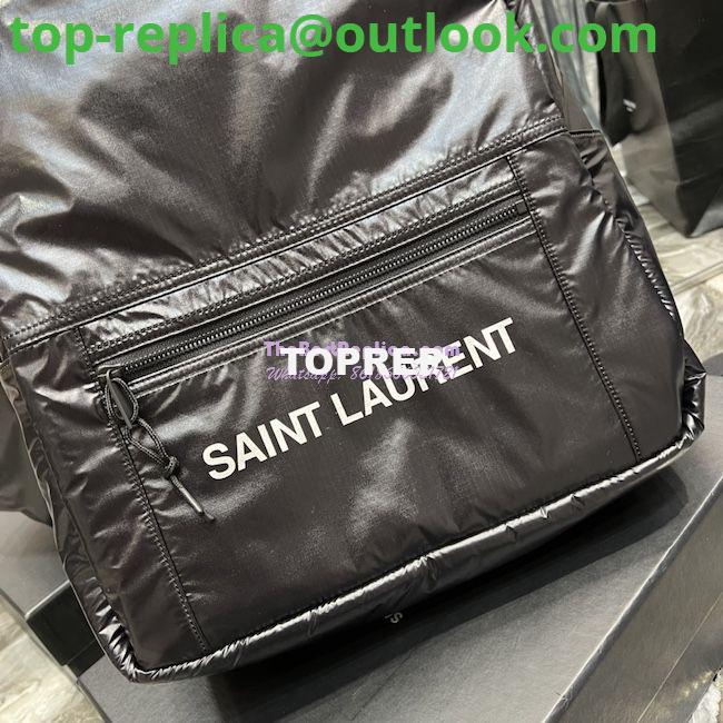 Replica YSL Saint Laurent Nuxx Backpack In Nylon 623698 Black 5 Replica YSL Saint Laurent Nuxx Backpack In Nylon 623698 Black 5