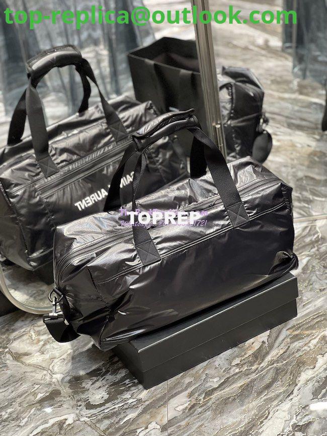 Replica YSL Saint Laurent Nuxx Duffle In Nylon 581374 Black 6 Replica YSL Saint Laurent Nuxx Duffle In Nylon 581374 Black 6