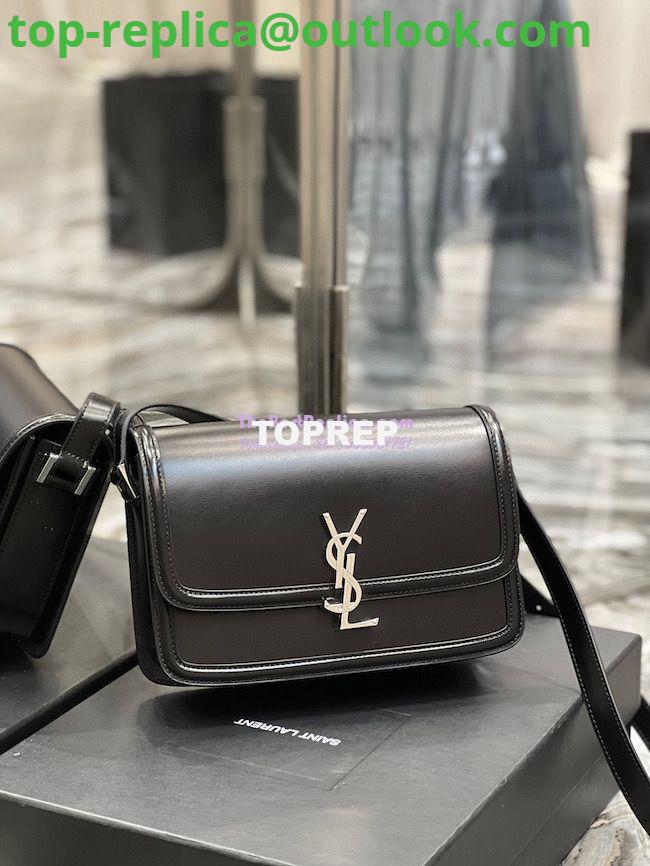 Replica YSL Saint Laurent Solferino Soft Satchel In Box Leather 635025 Black Silver Hardware 13 Replica YSL Saint Laurent Solferino Soft Satchel In Box Leather 635025 Black Silver Hardware 13