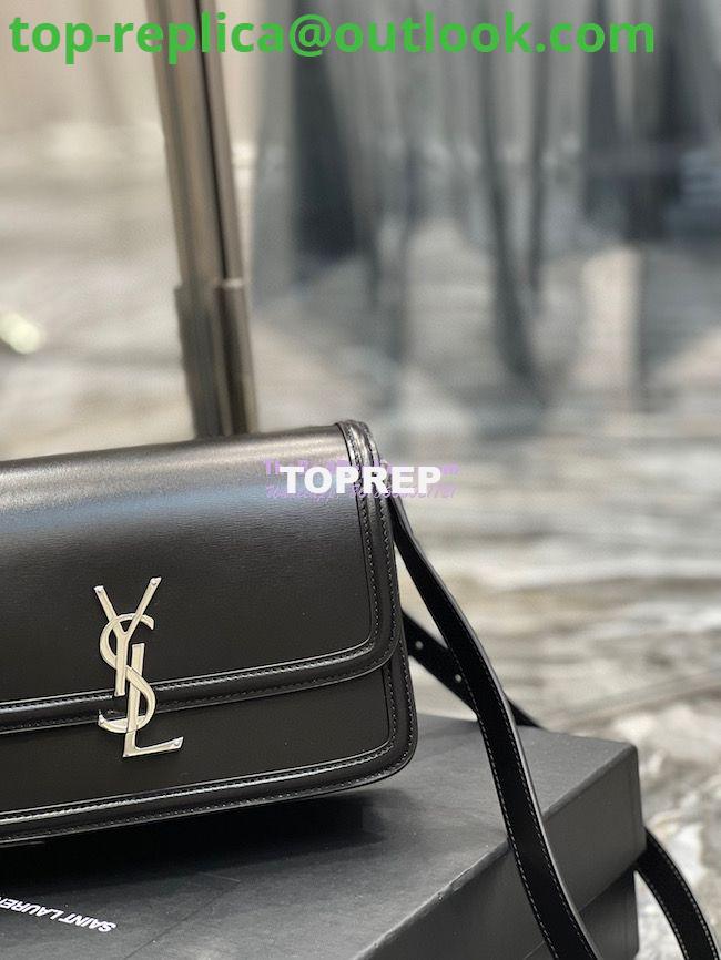Replica YSL Saint Laurent Solferino Soft Satchel In Box Leather 635025 Black Silver Hardware 14 Replica YSL Saint Laurent Solferino Soft Satchel In Box Leather 635025 Black Silver Hardware 14