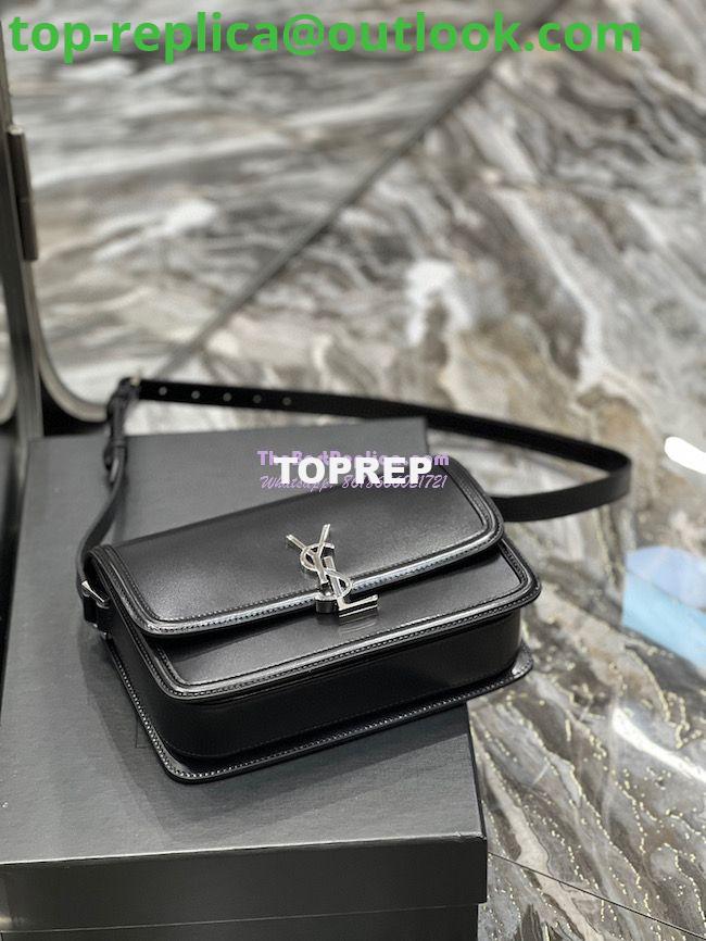 Replica YSL Saint Laurent Solferino Soft Satchel In Box Leather 635025 Black Silver Hardware 16 Replica YSL Saint Laurent Solferino Soft Satchel In Box Leather 635025 Black Silver Hardware 16
