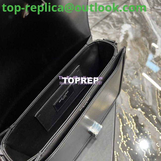 Replica YSL Saint Laurent Solferino Soft Satchel In Box Leather 635025 Black Silver Hardware 18 Replica YSL Saint Laurent Solferino Soft Satchel In Box Leather 635025 Black Silver Hardware 18