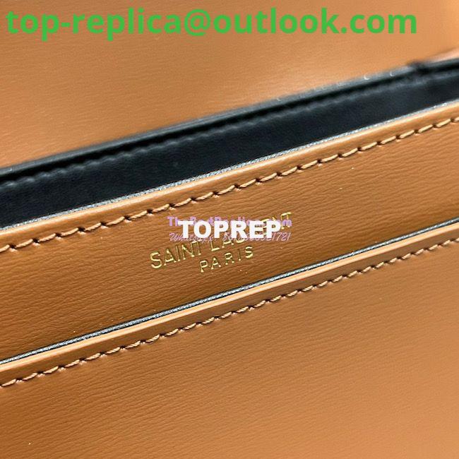 Replica YSL Saint Laurent Solferino Soft Satchel In Box Leather 635025 Dark Honey 13 Replica YSL Saint Laurent Solferino Soft Satchel In Box Leather 635025 Dark Honey 13