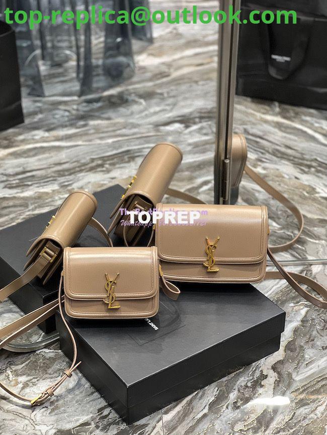 Replica YSL Saint Laurent Solferino Soft Satchel In Box Leather 635025 Dark Toffee 2 Replica YSL Saint Laurent Solferino Soft Satchel In Box Leather 635025 Dark Toffee 2