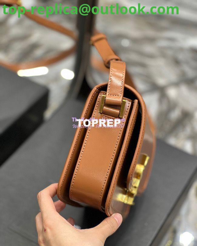 Replica YSL Saint Laurent Solferino Soft Satchel In Box Leather 635025 Dark Honey 19 Replica YSL Saint Laurent Solferino Soft Satchel In Box Leather 635025 Dark Honey 19