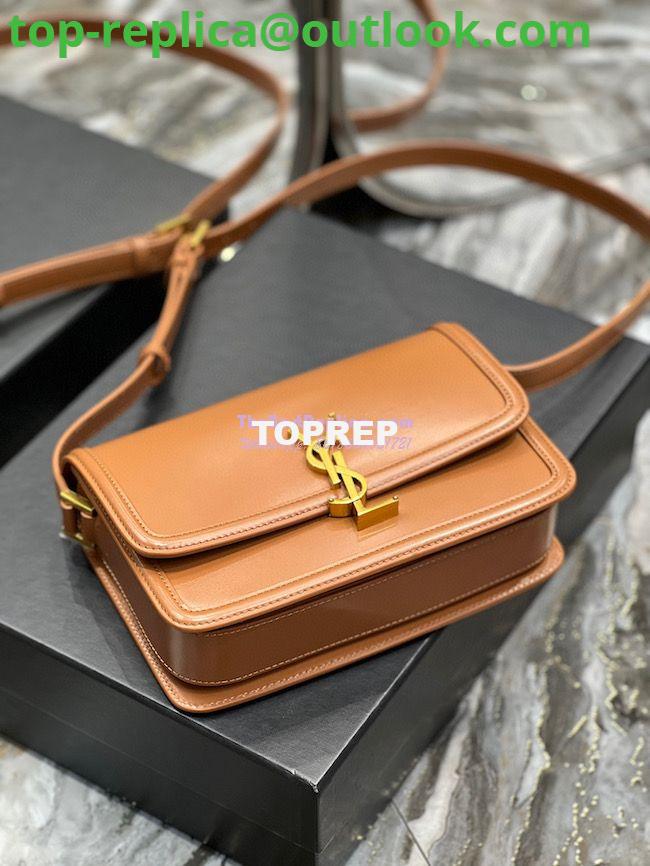 Replica YSL Saint Laurent Solferino Soft Satchel In Box Leather 635025 Dark Honey 20 Replica YSL Saint Laurent Solferino Soft Satchel In Box Leather 635025 Dark Honey 20