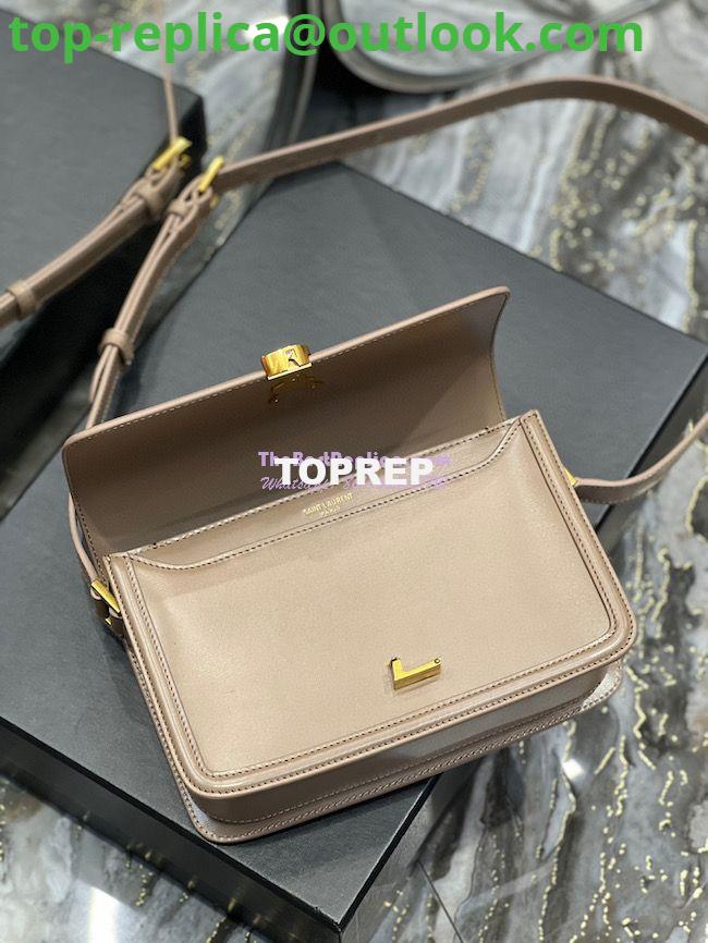 Replica YSL Saint Laurent Solferino Soft Satchel In Box Leather 635025 Dark Toffee 20 Replica YSL Saint Laurent Solferino Soft Satchel In Box Leather 635025 Dark Toffee 20