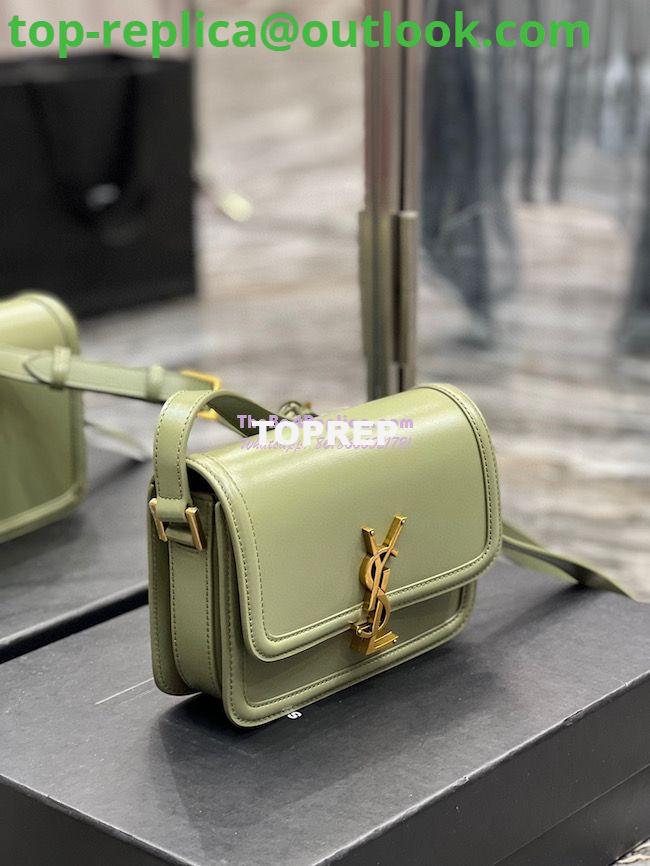 Replica YSL Saint Laurent Solferino Soft Satchel In Box Leather 635025 Pistache 5 Replica YSL Saint Laurent Solferino Soft Satchel In Box Leather 635025 Pistache 5