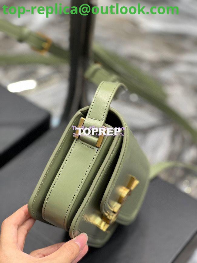 Replica YSL Saint Laurent Solferino Soft Satchel In Box Leather 635025 Pistache 6 Replica YSL Saint Laurent Solferino Soft Satchel In Box Leather 635025 Pistache 6