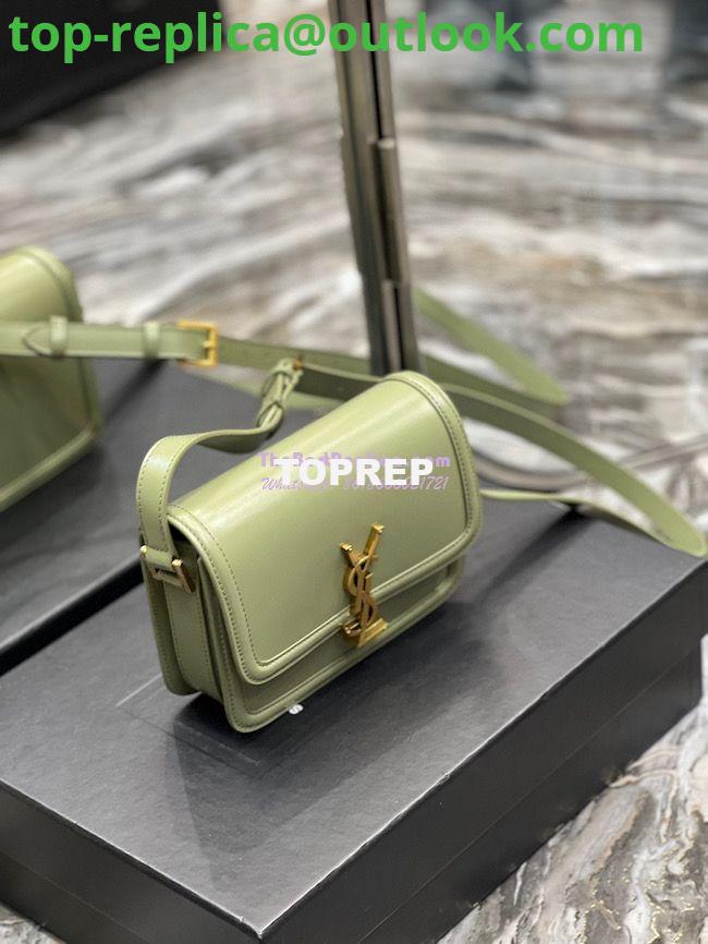 Replica YSL Saint Laurent Solferino Soft Satchel In Box Leather 635025 Pistache 7 Replica YSL Saint Laurent Solferino Soft Satchel In Box Leather 635025 Pistache 7