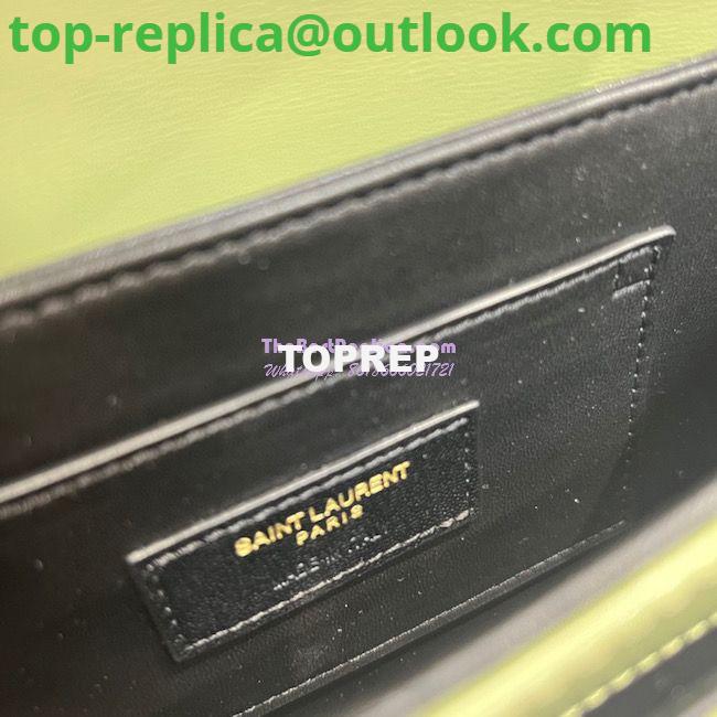 Replica YSL Saint Laurent Solferino Soft Satchel In Box Leather 635025 Pistache 9 Replica YSL Saint Laurent Solferino Soft Satchel In Box Leather 635025 Pistache 9