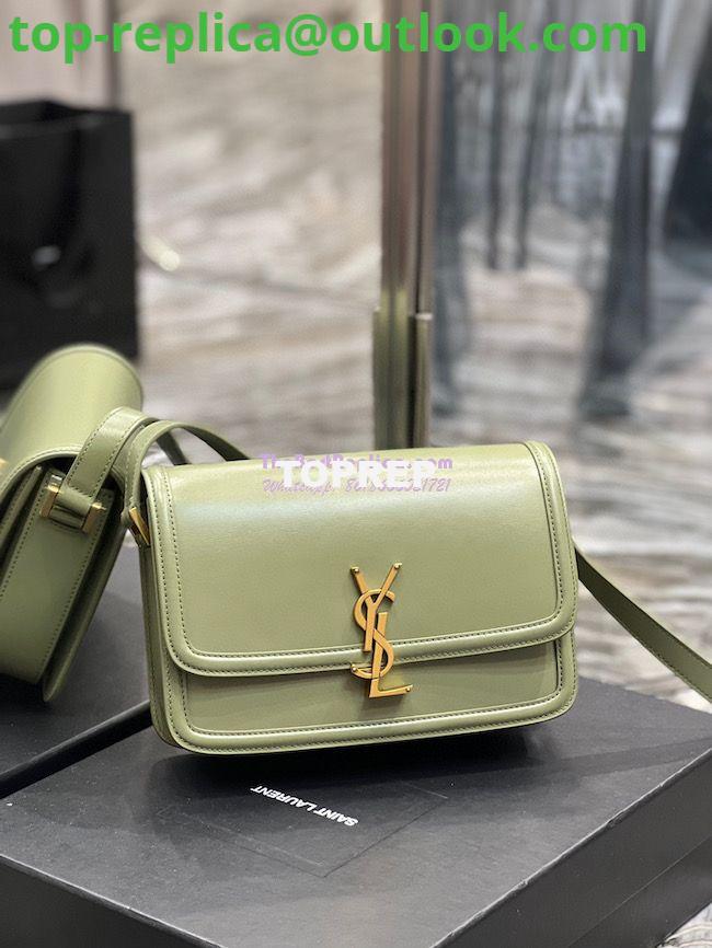 Replica YSL Saint Laurent Solferino Soft Satchel In Box Leather 635025 Pistache 12 Replica YSL Saint Laurent Solferino Soft Satchel In Box Leather 635025 Pistache 12