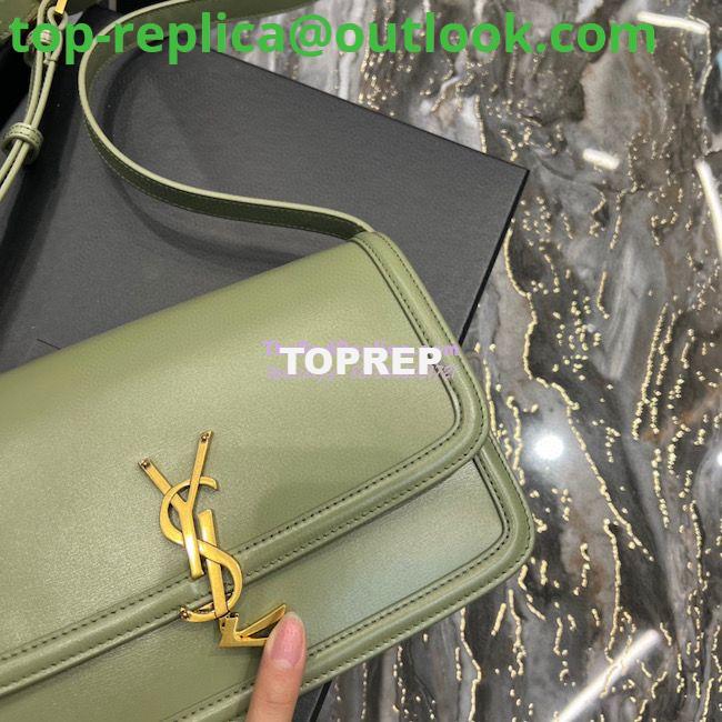 Replica YSL Saint Laurent Solferino Soft Satchel In Box Leather 635025 Pistache 17 Replica YSL Saint Laurent Solferino Soft Satchel In Box Leather 635025 Pistache 17
