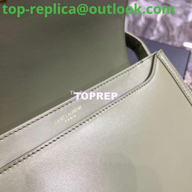 Replica YSL Saint Laurent Solferino Soft Satchel In Box Leather 635025 Pistache 21 Replica YSL Saint Laurent Solferino Soft Satchel In Box Leather 635025 Pistache 21