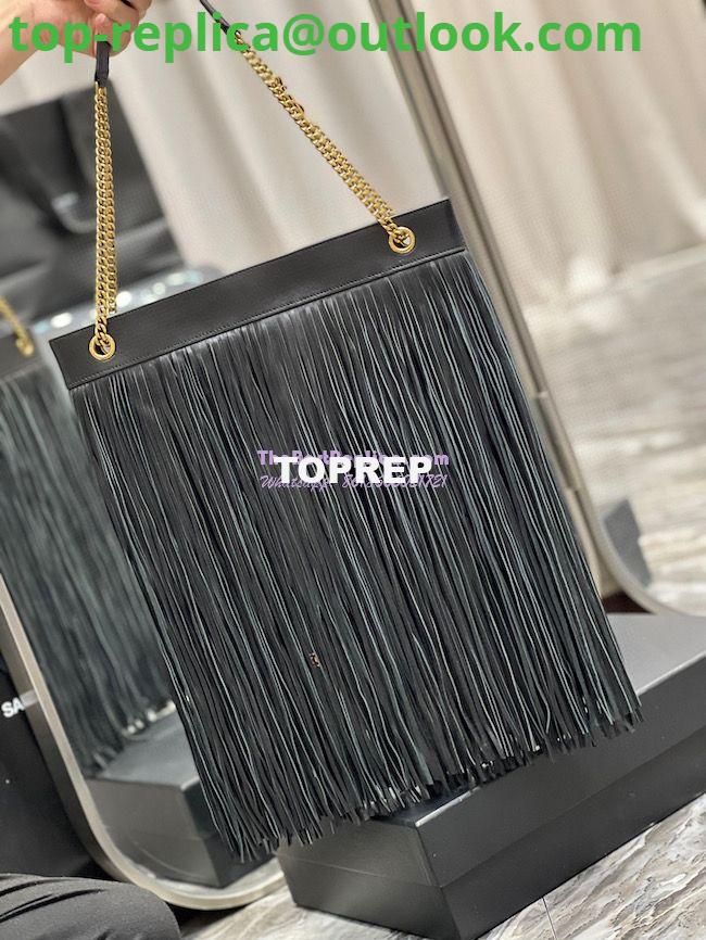 Replica YSL Saint Laurent Grace Large Hobo Bag In Lambskin 6337521 Black 5 Replica YSL Saint Laurent Grace Large Hobo Bag In Lambskin 6337521 Black 5