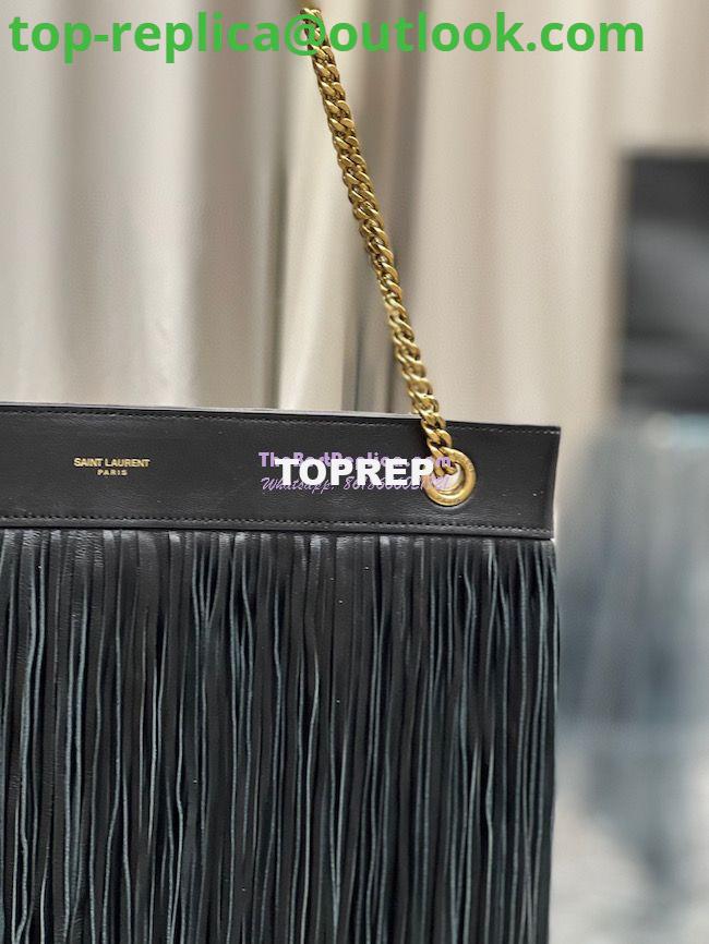 Replica YSL Saint Laurent Grace Large Hobo Bag In Lambskin 6337521 Black 7 Replica YSL Saint Laurent Grace Large Hobo Bag In Lambskin 6337521 Black 7