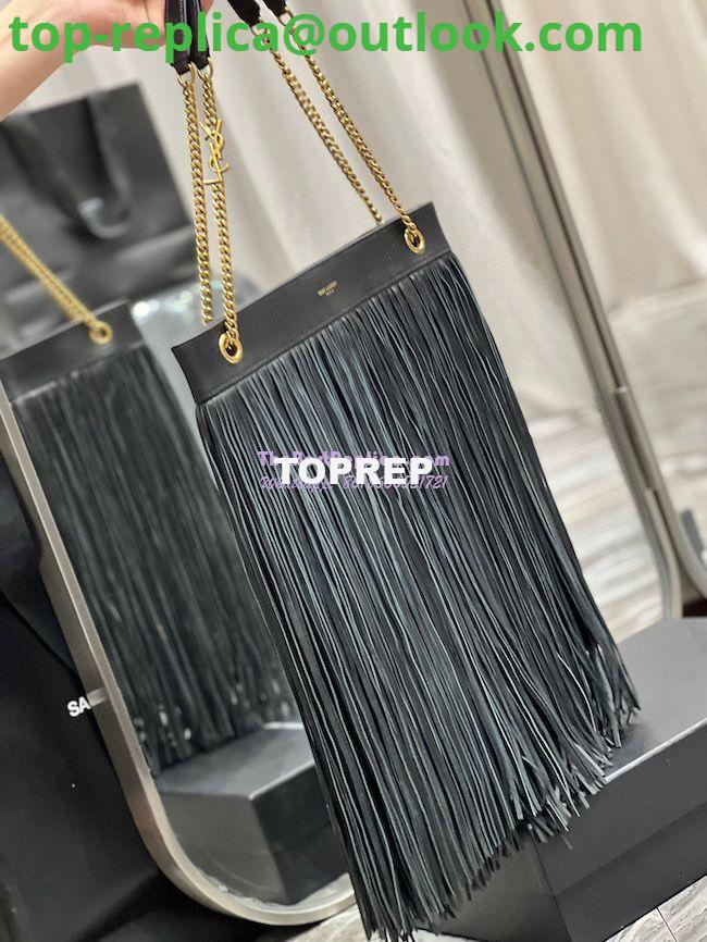 Replica YSL Saint Laurent Grace Large Hobo Bag In Lambskin 6337521 Black 9 Replica YSL Saint Laurent Grace Large Hobo Bag In Lambskin 6337521 Black 9