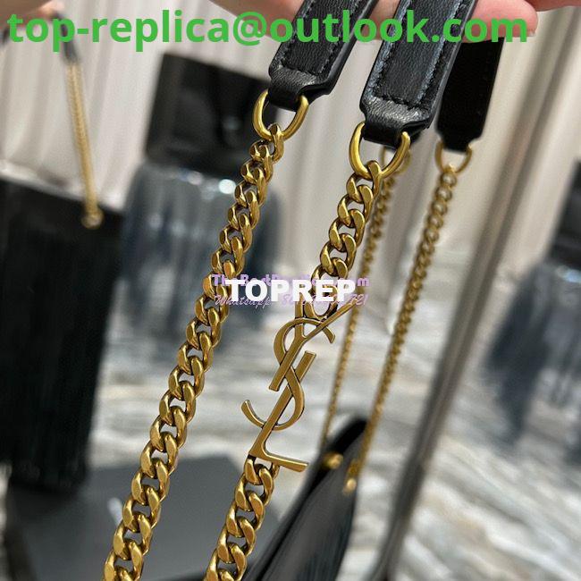 Replica YSL Saint Laurent Grace Large Hobo Bag In Lambskin 6337521 Black 10 Replica YSL Saint Laurent Grace Large Hobo Bag In Lambskin 6337521 Black 10