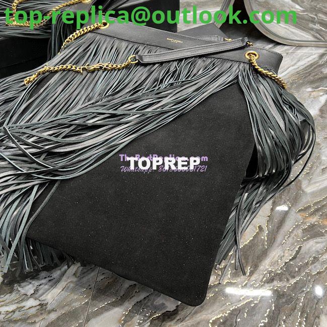 Replica YSL Saint Laurent Grace Large Hobo Bag In Lambskin 6337521 Black 11 Replica YSL Saint Laurent Grace Large Hobo Bag In Lambskin 6337521 Black 11