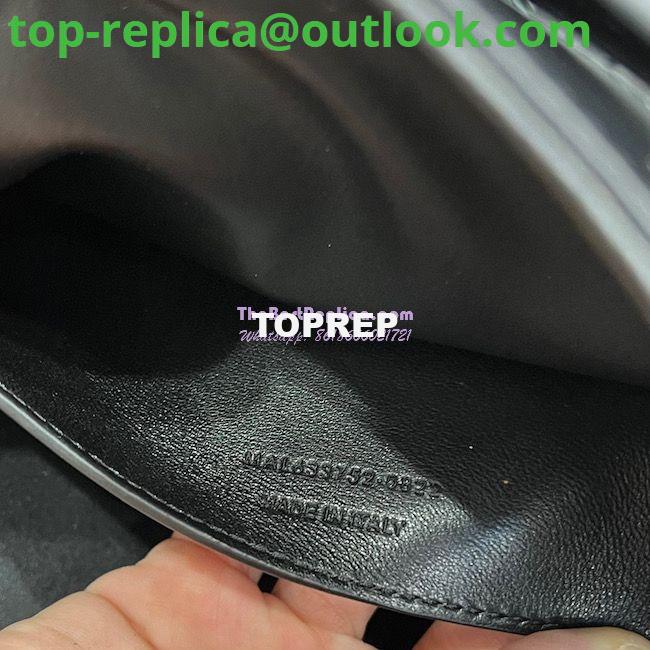 Replica YSL Saint Laurent Grace Large Hobo Bag In Lambskin 6337521 Black 13 Replica YSL Saint Laurent Grace Large Hobo Bag In Lambskin 6337521 Black 13