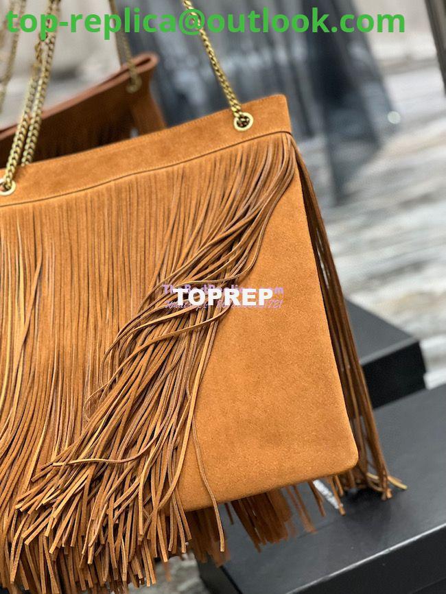 Replica YSL Saint Laurent Grace Large Hobo Bag In Suede 6337521 Tan 7 Replica YSL Saint Laurent Grace Large Hobo Bag In Suede 6337521 Tan 7