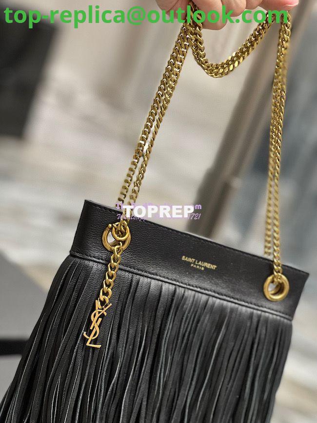 Replica YSL Saint Laurent Grace Small Chain Bag In Lambskin 6337530 Black 3 Replica YSL Saint Laurent Grace Small Chain Bag In Lambskin 6337530 Black 3
