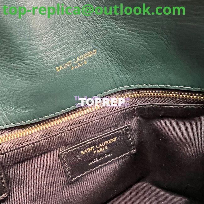 Replica YSL Saint Laurent Mini Loulou Puffer Toy Bag In Quilted Lambskin Dark Green 7 Replica YSL Saint Laurent Mini Loulou Puffer Toy Bag In Quilted Lambskin Dark Green 7